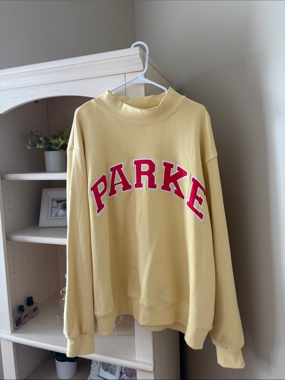 PARKE *NEW* summerland lemonade mockneck - Picture 2 of 3